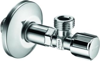 Schell V&aacute;lvula Reguladora De &Aacute;ngulo Comfort 1/2 Pulgada X 1/2 Pulgada Cromada Schell
