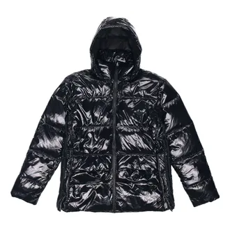 adidas (WMNS) adidas Glossy A-Shape Down Puffer Jacket Asia Sizing Black GD2497