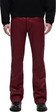 Hudson Walker Kick Flare Jeans in Red Wax at Nordstrom Rack, Size 30