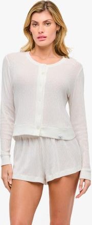 Cosabella Armonia Cardigan in Moon Ivory at Nordstrom, Size X-Small