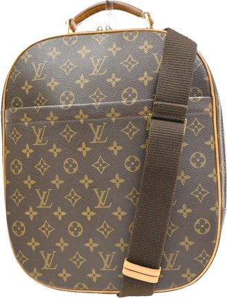 Louis Vuitton Sac A Dos Packall Monogram Canvas Brown Canvas Backpack Bag (Pre-Owned)