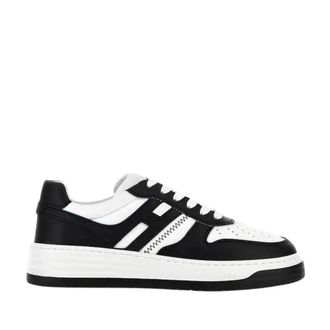Hogan Witte Sneakers H630 - Dames - Sneakers - Veelkleurig - 38 1/2 EU - Leer - Schoenen