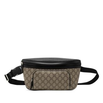 Gucci Pre-owned Gucci Large GG Supreme Eden Belt Bag Ladies CBTW4H1WGO9X5Y57