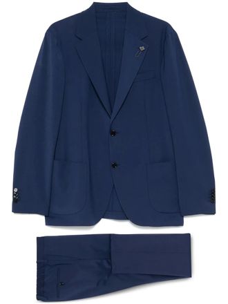 Lardini single-breasted suit - Blue