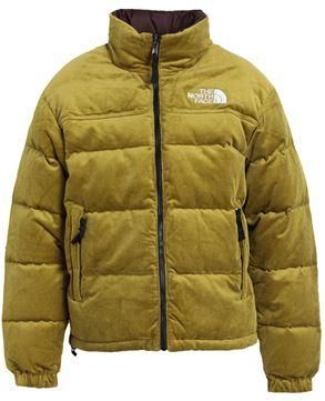 The North Face Reversible Nuptse 600 Down Puffer Jacket for Men in Green