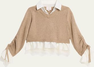Cinq &agrave; Sept Milla Layered Pullover