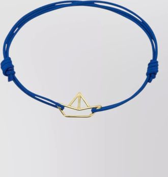 Aliita barquito bracelet adjustable cord geometric charm