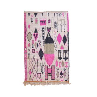 AFK Living Alfombra bereber marroqu&iacute; de pura lana 179 x 274 cm