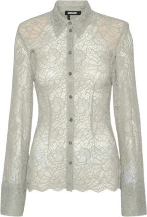 Rotate Rotate Birger Christensen, Donna, Camicette, Grigio, M, new