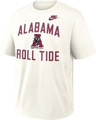 Nike Alabama Legacy Nike Mens College T-Shirt in Brown | 04T611KABV-ZSA