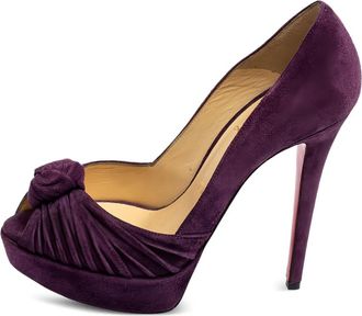 Christian Louboutin Pumps a punta aperta - Viola
