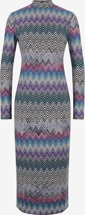 Missoni Etuikleid aus Jacquardstrick mit Fischgr&auml;ten