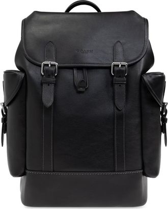 Coach Leren rugzak Hitch - Heren - Rugzakken - Zwart - ONE Size - Leer - Tassen