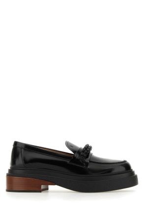 Tod's Tods Black Leather Loafers