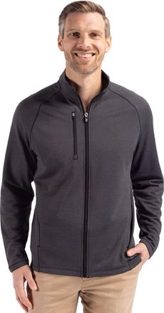 Cutter & Buck Peshastin Fleece Recycled Mens Full Zip Jacket