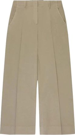 Incotex 707 Pantalone - Dames - Wijde Broeken - Beige - XS - Broeken