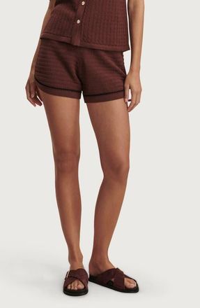 Varley Morden Knit Shorts in Ironwood at Nordstrom, Size Xx-Small