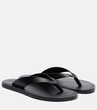 A.Emery Flora leather thong sandals