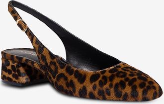 Stuart Weitzman Slingback-Schuhe aus Kalbshaarleder Maeve