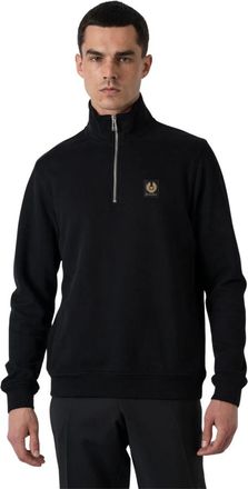 Belstaff Katoenmix Sweatshirt & Hoodie Collectie - Heren - Sweatshirts - Zwart - 2XL - Katoen - Hoodies & sweatvesten