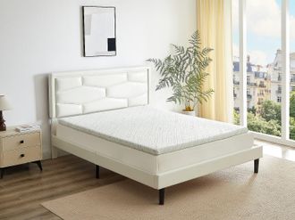 Vente-Unique Topper in bamb&ugrave; e memory foam di NATUREA - 140 x 190 cm