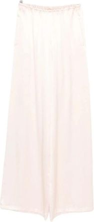 Ermanno Scervino SEM Broek - Dames - Wijde Broeken - Roze - 2XS - Broeken