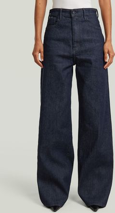 G-Star Deck 2.0 High Loose Jeans - Donkerblauw - Dames