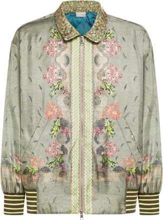 Pierre-Louis Mascia Alodox Bomberjack - Dames - Zomerjassen - Groen - M - Jassen