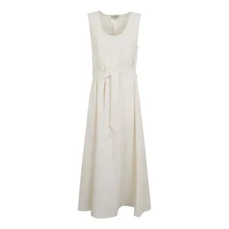 Woolrich Maxi Dresses, female, White, Size: XS Tank Dress