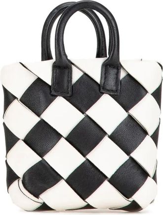 Bottega Veneta Portachiavi Intrecciato anni 10-24 - Nero