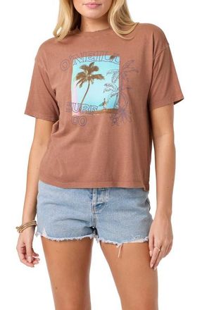 O'Neill Doodles Easy Graphic T-Shirt in Carob Brown at Nordstrom, Size Xx-Large