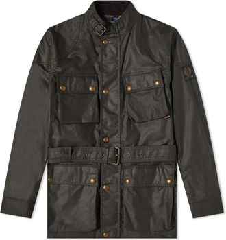 Belstaff Trialmaster Jacket - Heren - Zomerjassen - Groen - 2XL - Katoen - Jassen