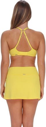 Sunsets Allison Swim Skirt Bottoms in Pineapple Crepe at Nordstrom, Size X-Large