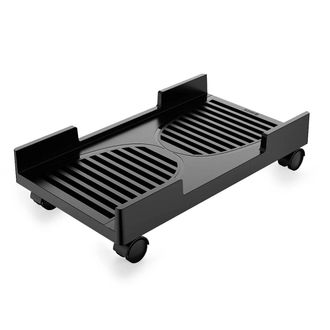 OEM Soporte Para Cpu M&oacute;vil Con Ruedas, Soporte De Torre Para Pc Gaming De Abs Para Soporte De Ordenador Debajo Del Escritorio, Negro, Soporte De Torre Par
