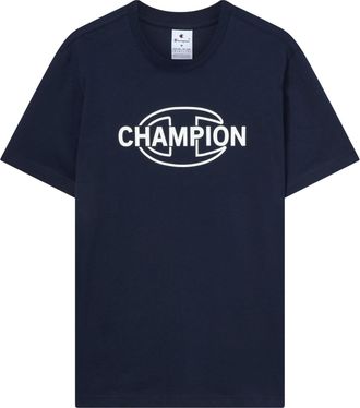 Champion Legacy Men, Graphic Crewneck T-Shirt, XL, Blue