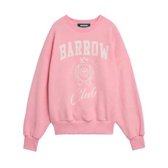 Barrow Sweatshirt met open rug - Dames - Sweatshirts - Roze - S - Katoen - Hoodies & sweatvesten