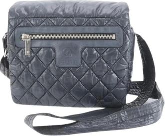 Chanel Pre-owned Cross Body Bags, female, Black, Size: ONE SIZE Pre-owned Vintage Cross Body Bag