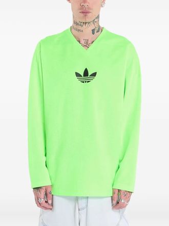 adidas Adicolor mesh T-shirt - men - Recycled Polyester - S - Green