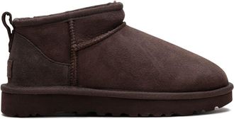 UGG Classic Ultra Mini suede boots - women - Sheep Suede/Sheep Skin/Shearling/Recycled Wool/TENCEL Lyocell (LENZING)/Polyethylene vinyl acetate