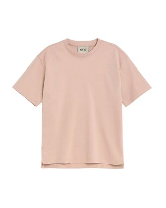 OAS Mens Flayor Ovi Short Sleeve T-Shirt In Light Pink