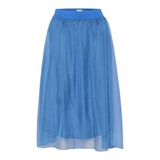 Saint Tropez Falda Midi - Skirts - Mujer - Azul - XS