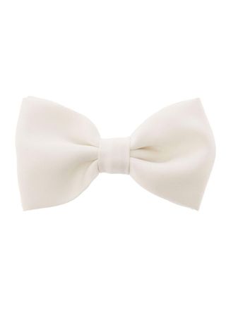 Tagliatore White Ivory Pre-Tied Bow Tie