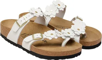 Birkenstock Mayari Flowers Leather Sandal