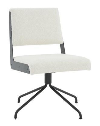 Safavieh Couture Emmeline Ivory & Black Swivel Office Chair