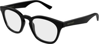 Gucci Glasses - Heren - Brillen - Zwart - 50 MM - Accessoires