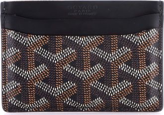 Goyard Saint Sulpice Card Holder Coated Canvas