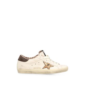 Golden Goose Super-Star Distressed Sneakers