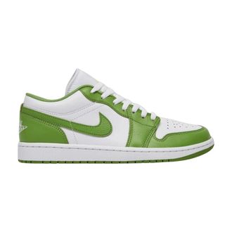 Nike Jordan Schoenen, Heren, Groen, 41 EU, Leer, 1 Low SE