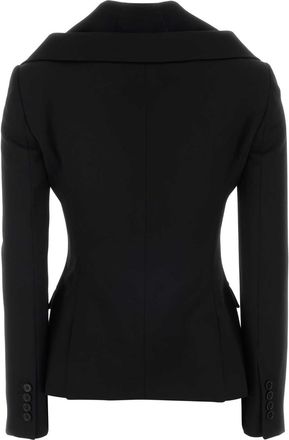 Alexander McQueen Black Giacche E Gilet Jacket