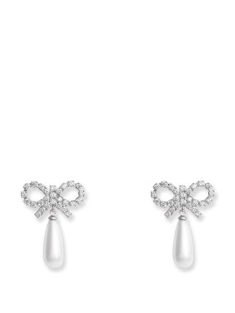 Self Portrait Silver Brass Earrings